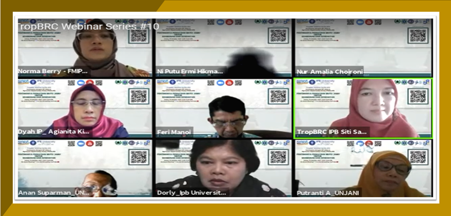 Trop BRC IPB University Gelar Diskusi Pentingnya Pengujian Mutu Jamu Trop BRC IPB University Gelar Diskusi Pentingnya Pengujian Mutu Jamu